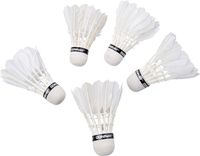 Merkloos / Sans marque Eddy Toys Badminton Shuttles - 15 stuks - Wit - Kunststof