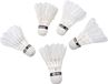 Merkloos / Sans marque Eddy Toys Badminton Shuttles - 15 stuks - Wit - Kunststof