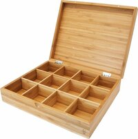 Point-Virgule Theedoos - Bamboe - 12 Vakjes - FSC