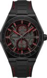 Cerruti 1881 CIWGQ0051206 - Horloge - Siliconen - Zwart - 41 mm
