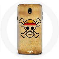 Maniacase Hoesje voor Samsung Galaxy J5 2017 One Piece Manga Death's Head