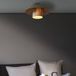 OSRAM Decor decoratieve plafondlamp met bamboe kap, 400 mm, E27 fitting, IP20, bruin