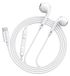 Avizar Mayaxess, USB-C oordopjes met microfoon voor iPhone 16 Pro Max, wit
