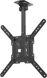 Hama TV-beugel plafond - Kantelbaar - 65 inch - max 40kg - VESA 400x400 - in hoogte verstelbaar - Zwenkbaar