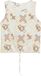 s.Oliver Blouse Mouwloos Gebloemd Bruin Viscose Regular Fit Vrouwen