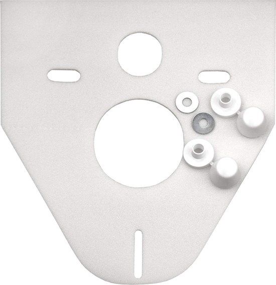 Cornat SSWWC Geluidsisolatie voor hangend toilet en bidet - Wit