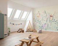 Disney fleece fotobehang - Winnie de Poeh Hide and Seek - 300 x 250 cm