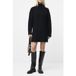 French Connection Makira Robe pull à col roulé Noir XS