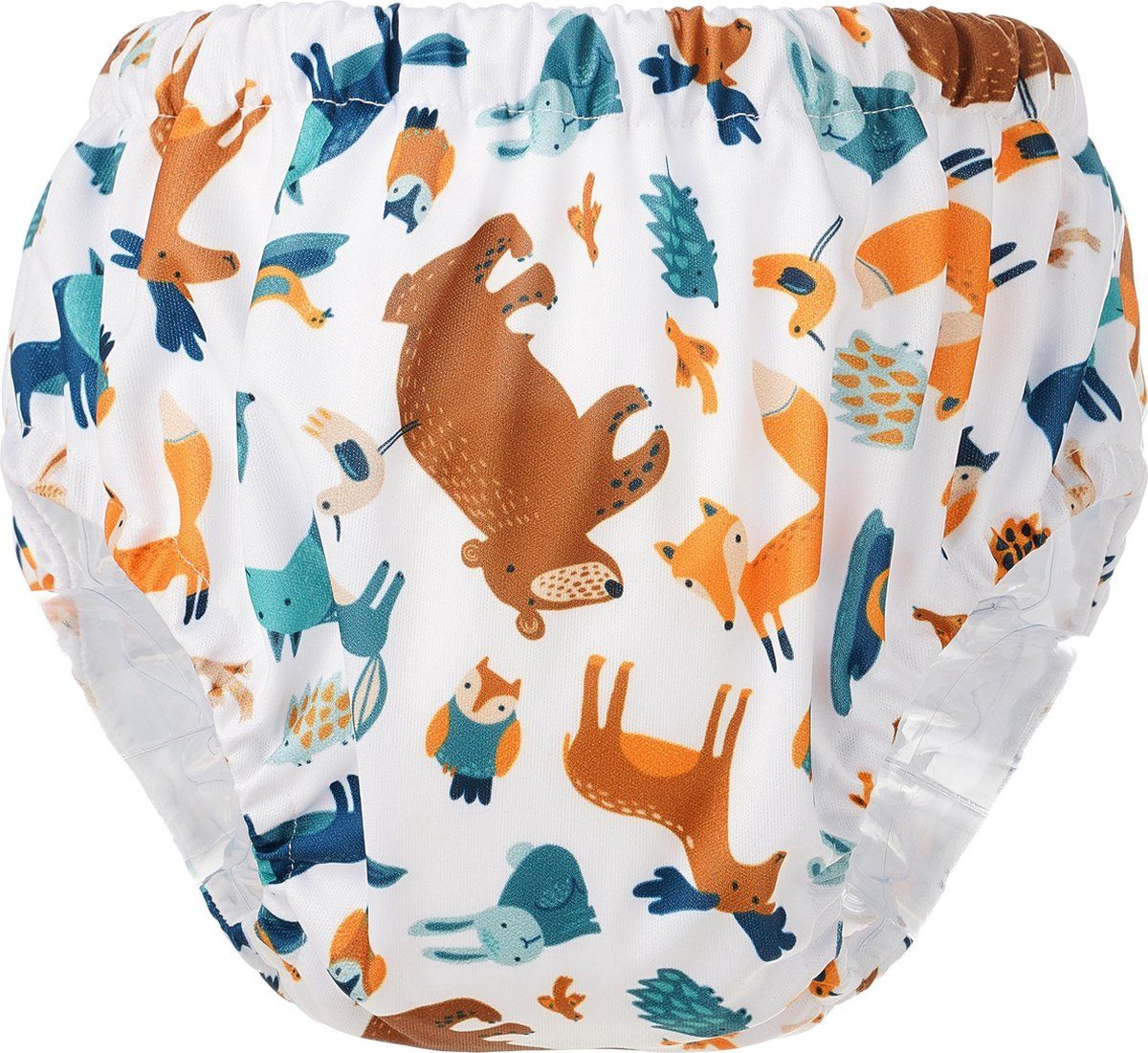HappyBear Oefenbroekje - bosdieren - 8720589331525