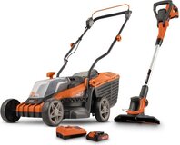 Powerplus Dual Power POWDPG75565 Accu Grasmaaier en Trimmer Set - 20V - 34cm - Incl. Accu & Lader