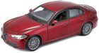 BBURAGO - Alfa Romeo Giulia - Realistisch Automodel in Schaal 1:24, Officiële Alfa Romeo Licentie, Aanbevolen Leeftijd 3+ Jaar