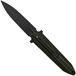 WE Knife WE22032-1 Bronze Black Titanium, Blackwashed Single Edge zakmes