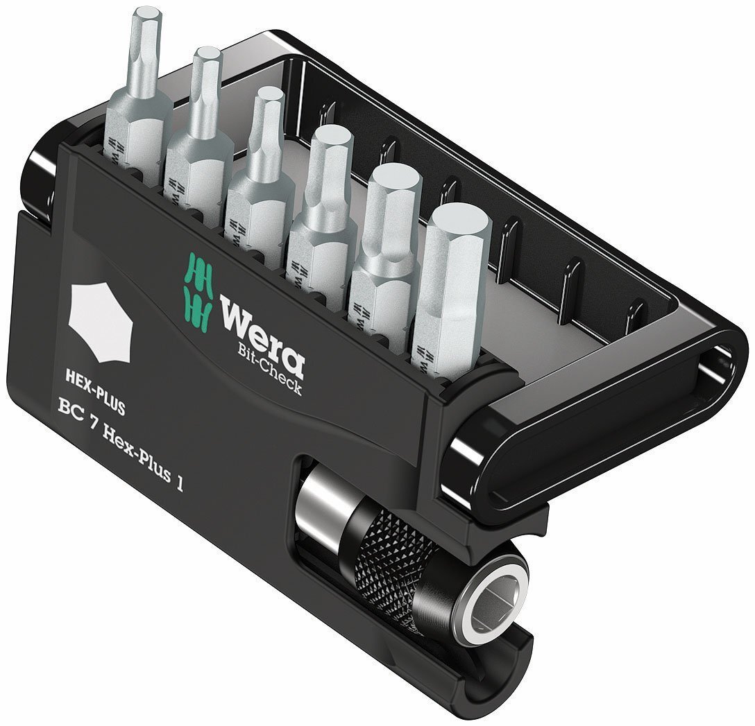 Wera Bit-Check 7 Hex-Plus 1 bitset, 7-delig