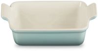 Le Creuset Heritage rechthoekige schaal, steengoed, 19 cm, 1,1 liter, zeezout