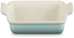 Le Creuset Heritage rechthoekige schaal, steengoed, 19 cm, 1,1 liter, zeezout