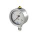 Riegler Glycerinmanometer, CrNi-staal, eenvoudige schaal in bar, aansluiting radiaal onder, G 1/2, kwaliteitsklasse 1,0, mes. 0-1,0 bar, Ø 100
