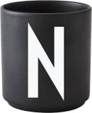 Design Letters Beker Zwart - N