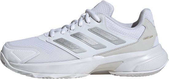 Adidas Performance Courtjam Control 3 Clay Tennisschoenen - Dames - Wit