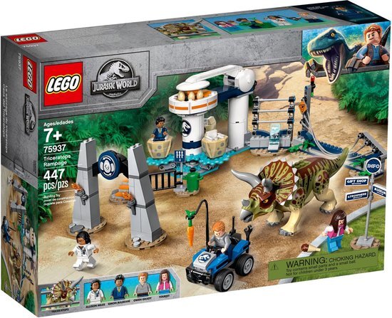 lego World Triceratopschaos - 75937