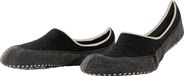 FALKE Cosyshoe Noppen op de zool wol huissokken heren grijs - maat 39-40