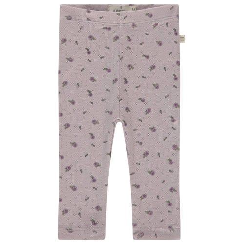 A Tiny Story gebloemde casual broek paars