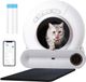 OEM Bol Zelfreinigende kattenbak – Automatische kattenbak met sensor – Slimme kattenbak voor binnen – Kattenbak zonder scheppen – Geurvrij en hygiënisch – Voor kleine en grote katten – Dichte kattenbak met zelfreinigingssysteem – Gemakkelijk schoon te maken