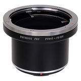 Fotodiox Pro Lens Mount Adapter, Pentax 645 (P645) Mount Lenzen op Fujifilm X-serie spiegelloze camera-adapter - past op X-mount camerabehuizingen zoals X-Pro1, X-E1, X-M1, X-A1, X-E2, X-T1