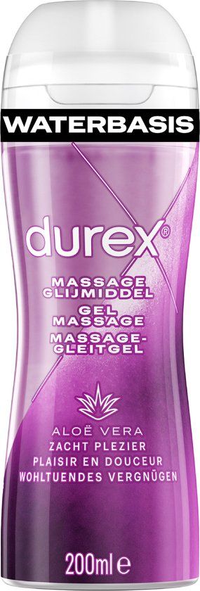 Durex Play Massage 2 In 1 - Aloë Vera - 200ml