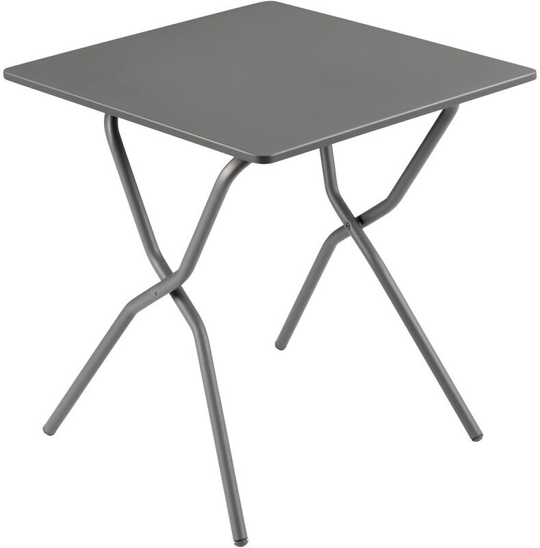 Lafuma Mobilier Lafuma Mobilier Balcony Table Steel Top, zwart  2023 Vouwtafels