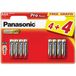 Panasonic Pro Power AAA Alkaline Wegwerpbatterijen 8 Stuks