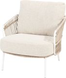 4 Seasons Outdoor Dalias lounge tuinstoel taupe vlechtwerk