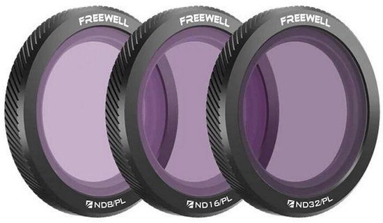 Freewell DJI Neo Magnetic Hybrid Bright Day Filter Kit 3 Pack