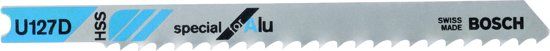Bosch Bosch - Decoupeerzaagblad U 127 D Special for Alu - 3 stuks