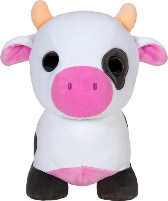 Adopt Me! Cow 20cm Collector Plush - Farm Animal Plush Toy - 2023 Release