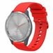 By Qubix Qubix - Soft siliconen bandje - Rood - geschikt voor Huawei Watch 5 - 42mm