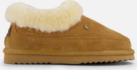 Warmbat Barraba Dames Pantoffels Suède Cognac Maat 41