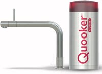 Quooker NL Front kokendwaterkraan opbouw met Combi+ reservoir RVS 22+FRONTRVS