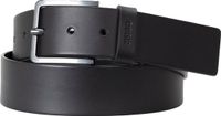 HUGO leren heren riem - zwart
