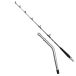 Penn Electric Trolling Rod Ally II Roller and Deep Barrel, Silver, 1.80 m / 30-65 lb