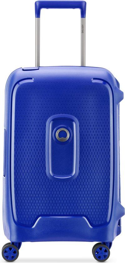 Delsey Moncey Cabin Trolley Case 55 cm - Blue - Hardcase - 45L