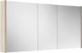 Saniclass Prime Spiegelkast - 120x63x16cm - inclusief zijpanelen - licht eiken