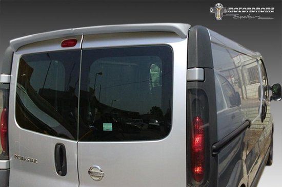 AutoStyle Dakspoiler Nissan Primastar/Opel Vivaro/Renault Trafic (Modellen met achterdeuren) (PU)