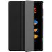Just in Case Bookcase hoesje geschikt voor Lenovo Idea Tab Plus - Effen Zwart - Kunstleer