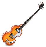 Rocktile VB-1 "Sir Paul" Vintage Beatbass Sunburst, Hollowbody, C-shape