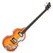 Rocktile VB-1 "Sir Paul" Vintage Beatbass Sunburst, Hollowbody, C-shape