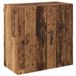 vidaXL Wandkast 60 x 31 x 60 cm Bewerkt hout Oudhout