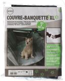 DOGI Auto stoelhoes voor huisdieren/honden - achterbank beschermhoes - grijs - 127 x 132 cm