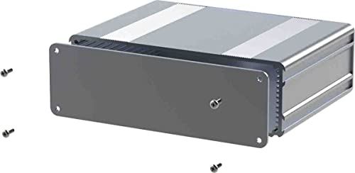 RS PRO - Behuizing - Zilver - Geanodiseerd Aluminium - 160 x 169,8 x 53,8 mm