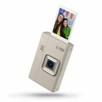 FUJIFILM instax mini Liplay+ Sable Beige Appareil photo instantané