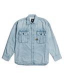 G-STAR RAW Set van 2 geplooide boxy T-shirts voor heren, blauw (Sun Faded Isles Blue D26060-d946-h180), L